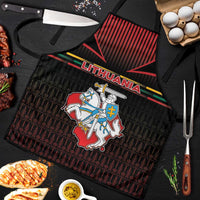 Lithuania Apron Knight In Armor With Map - Wonder Print Shop