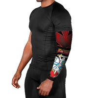 Lithuania Arm Sleeves Knight In Armor With Map - Wonder Print Shop