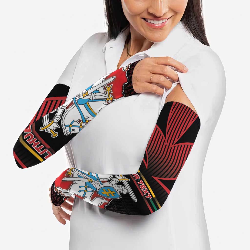 Lithuania Arm Sleeves Knight In Armor With Map - Wonder Print Shop