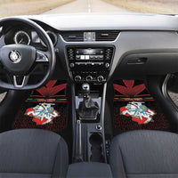 Lithuania Car Mats Knight In Armor With Map - Wonder Print Shop
