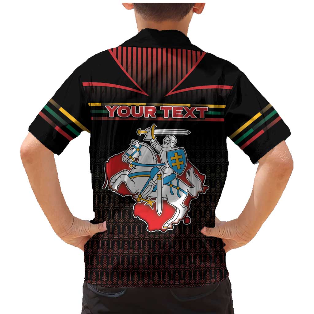 Personalized Lithuania Family Matching Mermaid Dress and Hawaiian Shirt Knight In Armor With Map - Wonder Print Shop