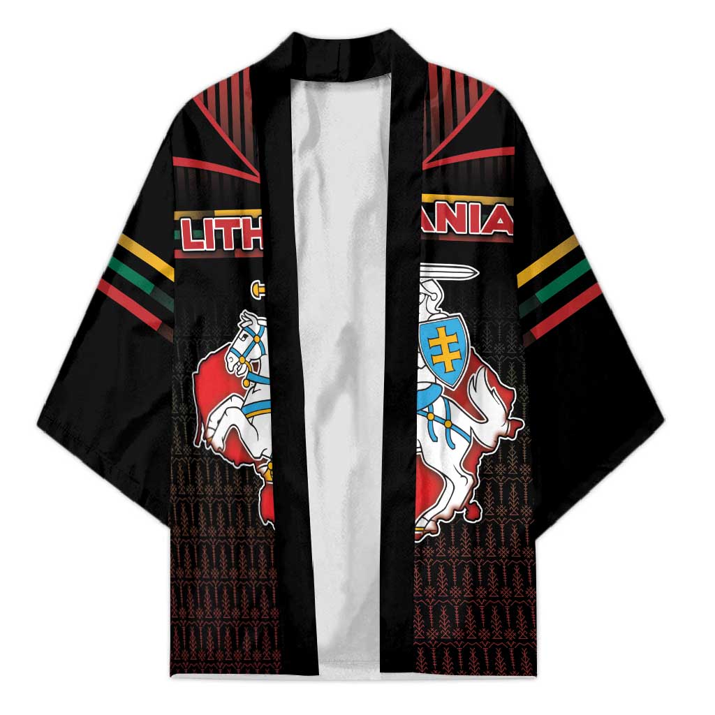 Personalized Lithuania Kimono Knight In Armor With Map - Wonder Print Shop