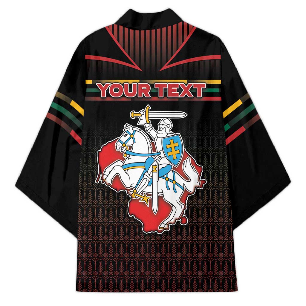 Personalized Lithuania Kimono Knight In Armor With Map - Wonder Print Shop
