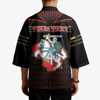 Personalized Lithuania Kimono Knight In Armor With Map - Wonder Print Shop