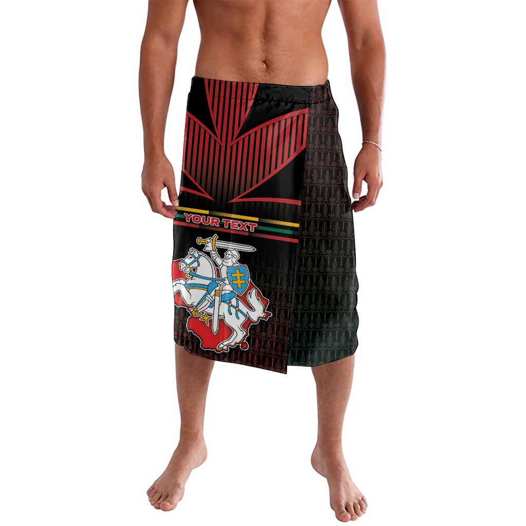 Personalized Lithuania Lavalava Knight In Armor With Map - Wonder Print Shop