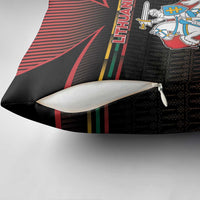 Lithuania Pillow Cover Knight In Armor With Map - Wonder Print Shop