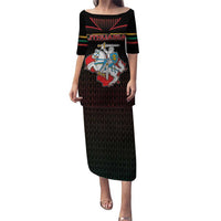 Personalized Lithuania Puletasi Knight In Armor With Map - Wonder Print Shop