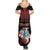 Personalized Lithuania Summer Maxi Dress Knight In Armor With Map - Wonder Print Shop