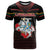 Personalized Lithuania T Shirt Knight In Armor With Map - Wonder Print Shop