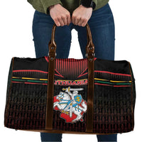 Lithuania Travel Bag Knight In Armor With Map - Wonder Print Shop
