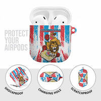 Luxembourg AirPods Case Red Lion With Coat Of Arms - Wonder Print Shop