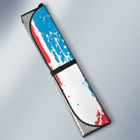 Luxembourg Auto Sun Shade Red Lion With Coat Of Arms - Wonder Print Shop