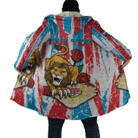Personalized Luxembourg Cloak Red Lion With Coat Of Arms - Wonder Print Shop