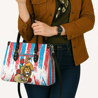 Luxembourg Leather Bag Red Lion With Coat Of Arms - Wonder Print Shop