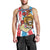Personalized Luxembourg Men Tank Top Red Lion With Coat Of Arms - Wonder Print Shop