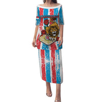 Personalized Luxembourg Puletasi Red Lion With Coat Of Arms - Wonder Print Shop