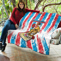 Luxembourg Quilt Red Lion With Coat Of Arms - Wonder Print Shop