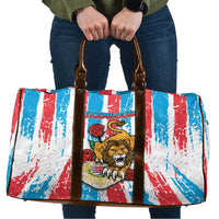 Luxembourg Travel Bag Red Lion With Coat Of Arms - Wonder Print Shop