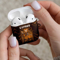 Cyprus AirPods Case The Cypriot Mouflon With Coat Of Arms - Wonder Print Shop