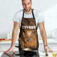 Cyprus Apron The Cypriot Mouflon With Coat Of Arms - Wonder Print Shop