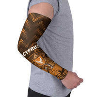 Cyprus Arm Sleeves The Cypriot Mouflon With Coat Of Arms - Wonder Print Shop