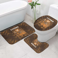 Cyprus Bathroom Set The Cypriot Mouflon With Coat Of Arms - Wonder Print Shop