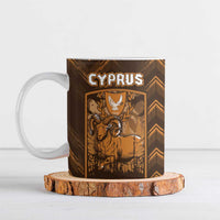 Personalized Cyprus Ceramic Mug The Cypriot Mouflon With Coat Of Arms - Wonder Print Shop
