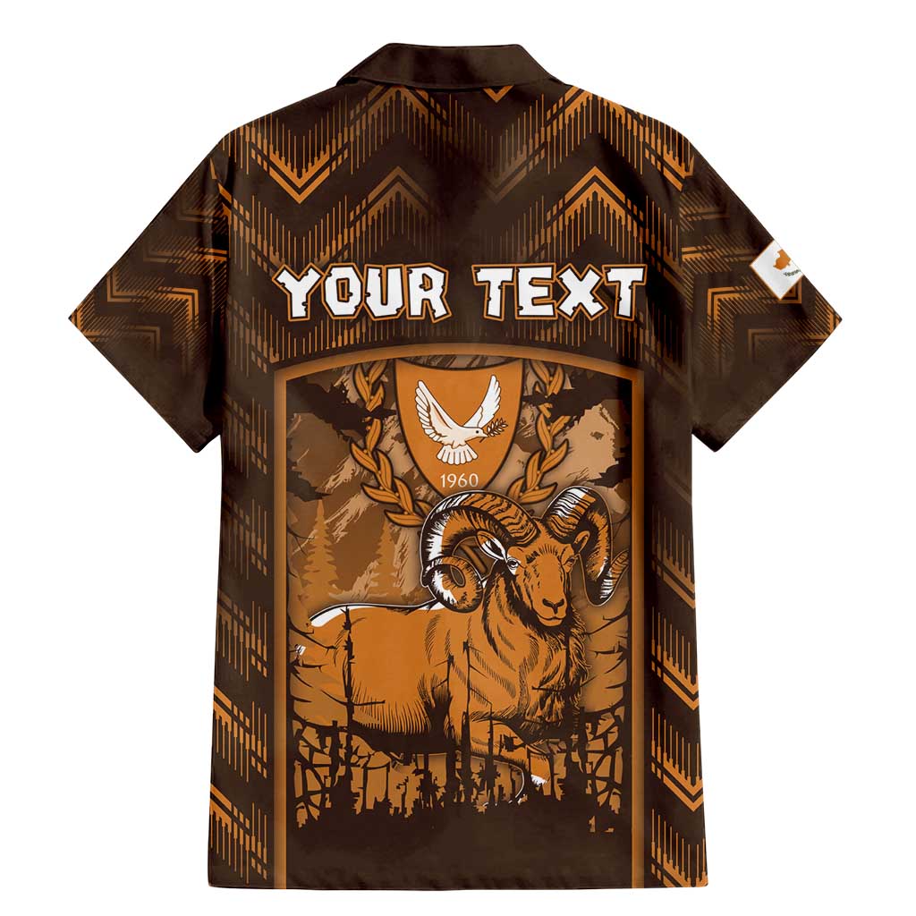 Personalized Cyprus Family Matching Mermaid Dress and Hawaiian Shirt The Cypriot Mouflon With Coat Of Arms - Wonder Print Shop