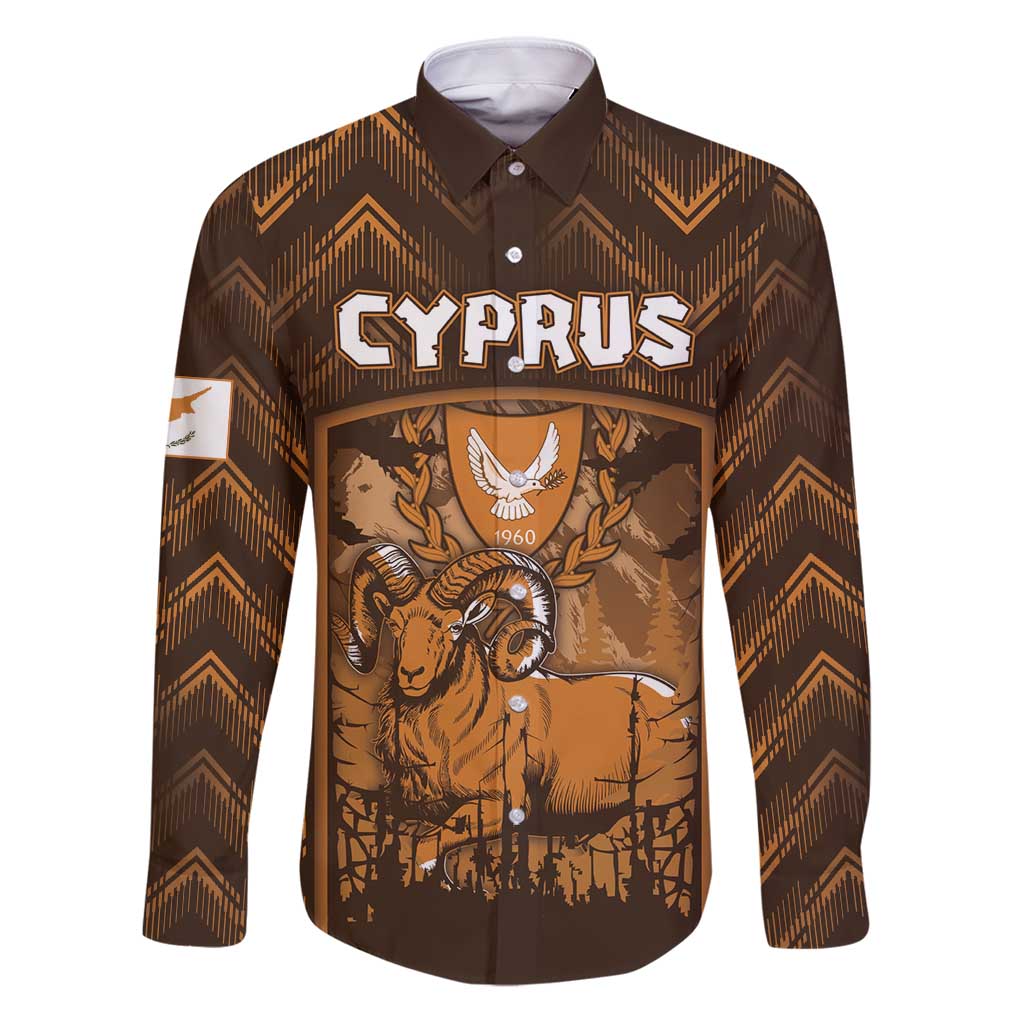 Personalized Cyprus Family Matching Puletasi and Hawaiian Shirt The Cypriot Mouflon With Coat Of Arms - Wonder Print Shop