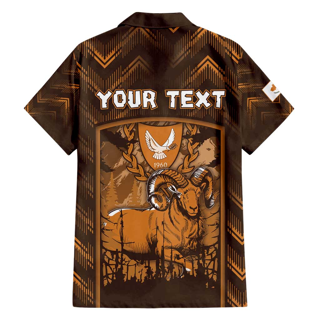 Personalized Cyprus Family Matching Summer Maxi Dress and Hawaiian Shirt The Cypriot Mouflon With Coat Of Arms - Wonder Print Shop