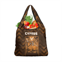 Cyprus Grocery Bag The Cypriot Mouflon With Coat Of Arms - Wonder Print Shop