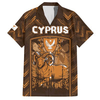 Personalized Cyprus Hawaiian Shirt The Cypriot Mouflon With Coat Of Arms - Wonder Print Shop