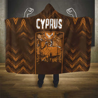 Cyprus Hooded Blanket The Cypriot Mouflon With Coat Of Arms - Wonder Print Shop