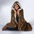 Cyprus Hooded Blanket The Cypriot Mouflon With Coat Of Arms - Wonder Print Shop
