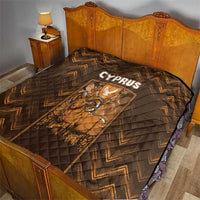 Cyprus Quilt The Cypriot Mouflon With Coat Of Arms - Wonder Print Shop