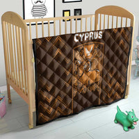 Cyprus Quilt The Cypriot Mouflon With Coat Of Arms - Wonder Print Shop