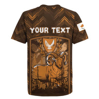 Personalized Cyprus Rugby Jersey The Cypriot Mouflon With Coat Of Arms - Wonder Print Shop