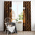 Cyprus Window Curtain The Cypriot Mouflon With Coat Of Arms - Wonder Print Shop