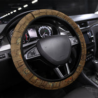 Oktoberfest Wolpertinger Steering Wheel Cover Prost Beer Horned Rabbit Pretzel Barrel