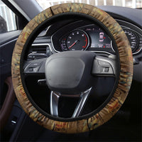 Oktoberfest Wolpertinger Steering Wheel Cover Prost Beer Horned Rabbit Pretzel Barrel