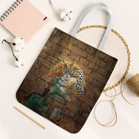 Oktoberfest Wolpertinger Tote Bag Prost Beer Horned Rabbit Pretzel Barrel