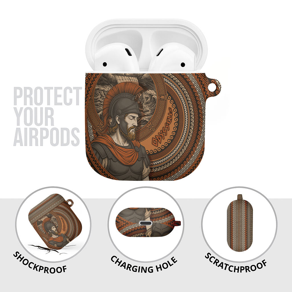 Ancient Greek Mythology AirPods Case Odysseus King Of Ithaca