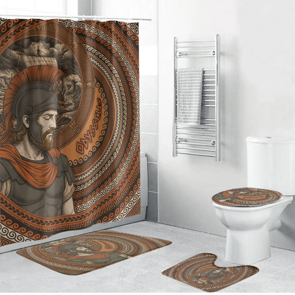 Ancient Greek Mythology Bathroom Set Odysseus King Of Ithaca