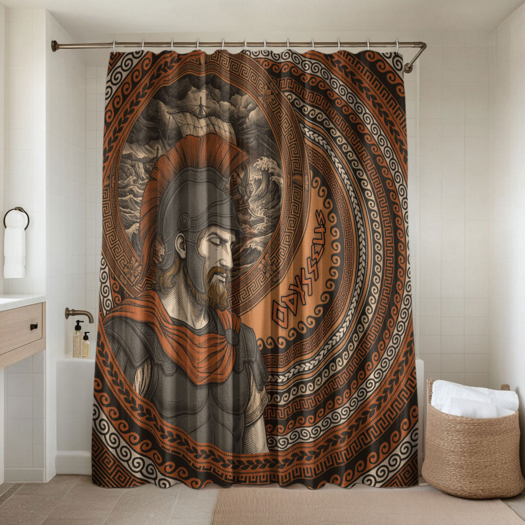 Ancient Greek Mythology Bathroom Set Odysseus King Of Ithaca