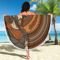 Ancient Greek Mythology Beach Blanket Odysseus King Of Ithaca