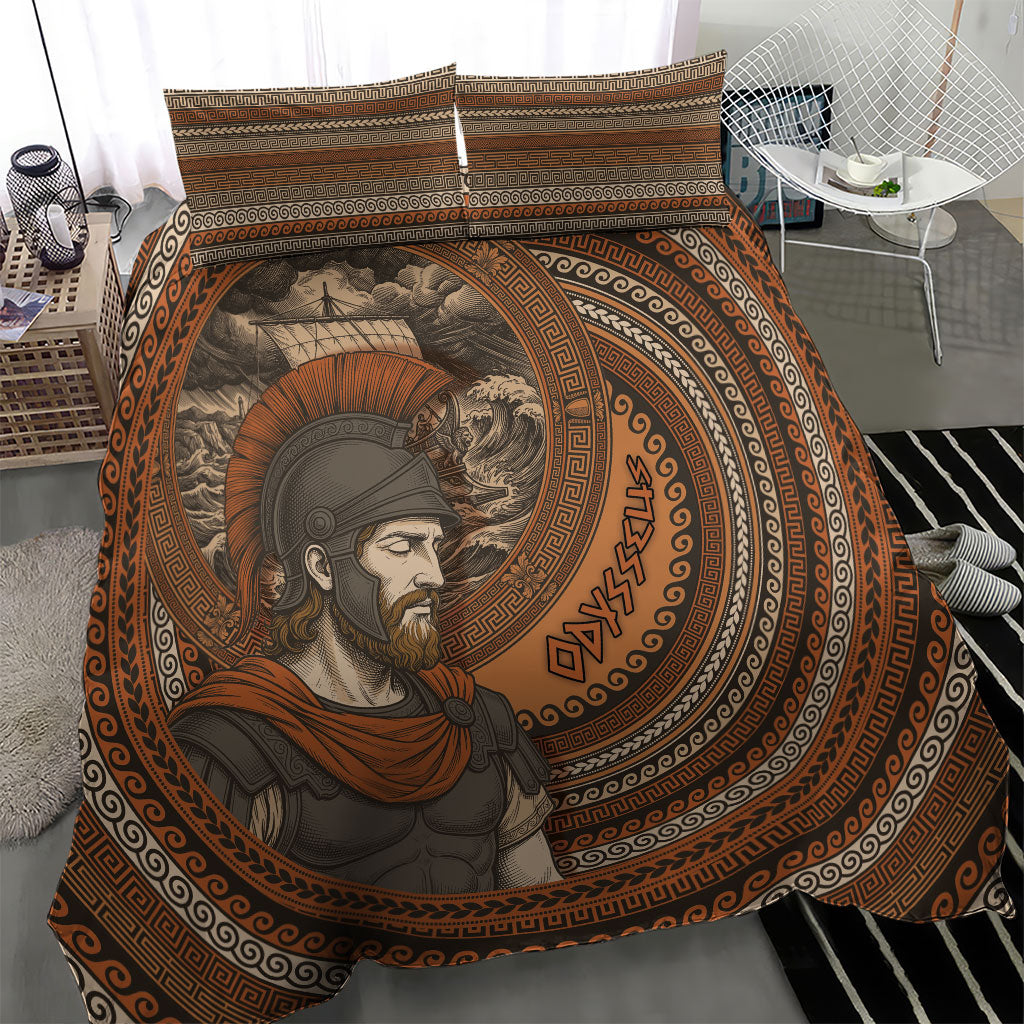 Ancient Greek Mythology Bedding Set Odysseus King Of Ithaca