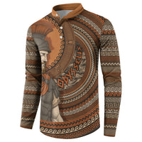 Ancient Greek Mythology Button Sweatshirt Odysseus King Of Ithaca