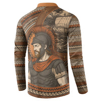 Ancient Greek Mythology Button Sweatshirt Odysseus King Of Ithaca