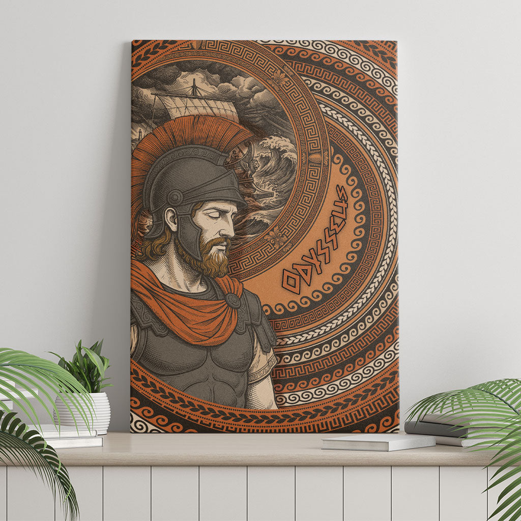 Ancient Greek Mythology Canvas Wall Art Odysseus King Of Ithaca