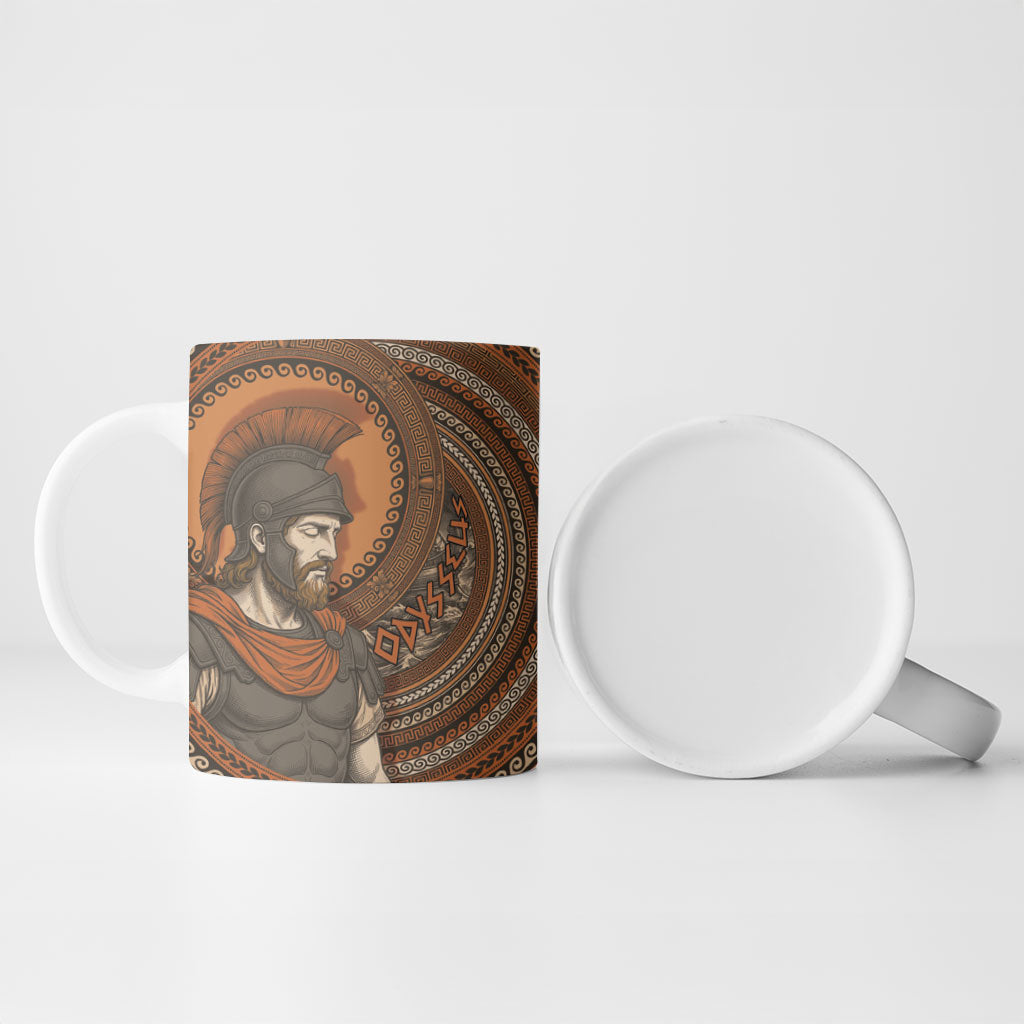 Ancient Greek Mythology Ceramic Mug Odysseus King Of Ithaca